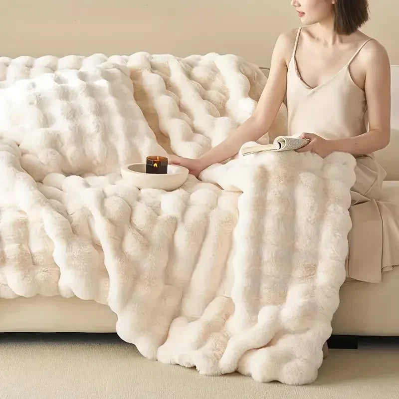 Norvo | PlushCozy | Faux Fur Vinterteppe