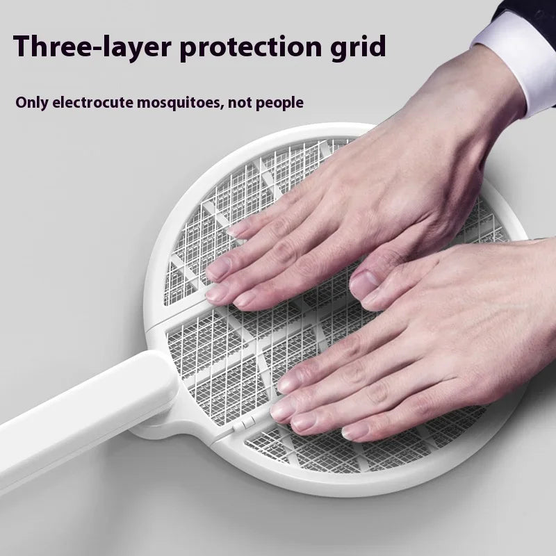 Norvo | Sammenleggbar Automatisk Lampe Myggfanger Racket