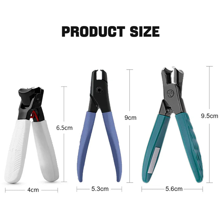 Norvo | 2023 Ny Anti-Splash Negleklipper - Stor Enkel Negletrimmer for tykke og harde negler, Husstandsartikler