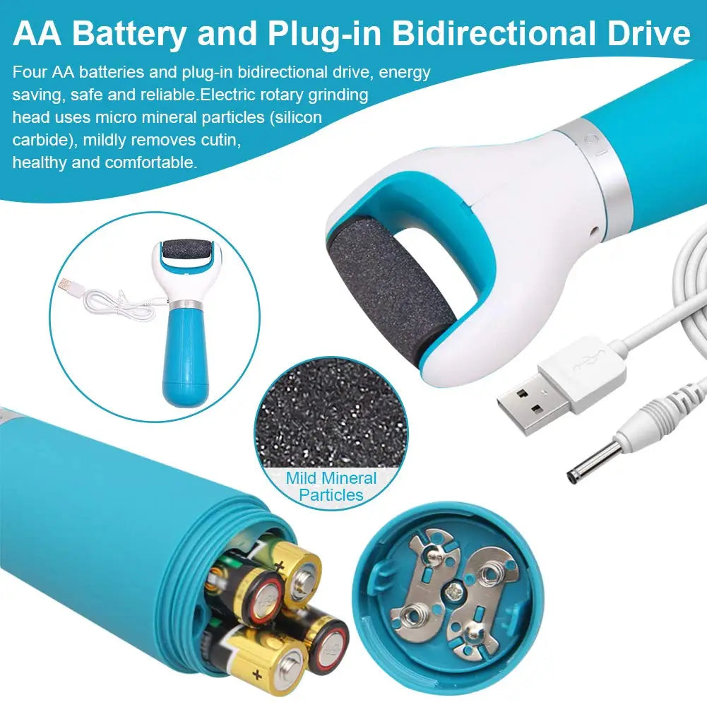 Norvo | USB Fot Callus Fjerner Pedikyrverktøy