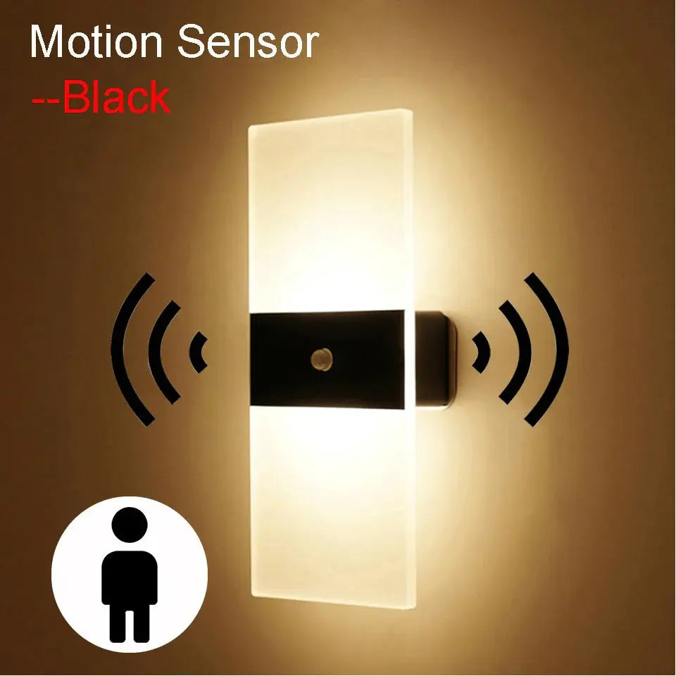 Lumière Éclatante - Berøringsløsning Vegglampe USB-oppladbar