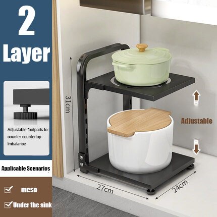 Norvo | Enkel Stable Justerbart Multi-lags Hjørneskap