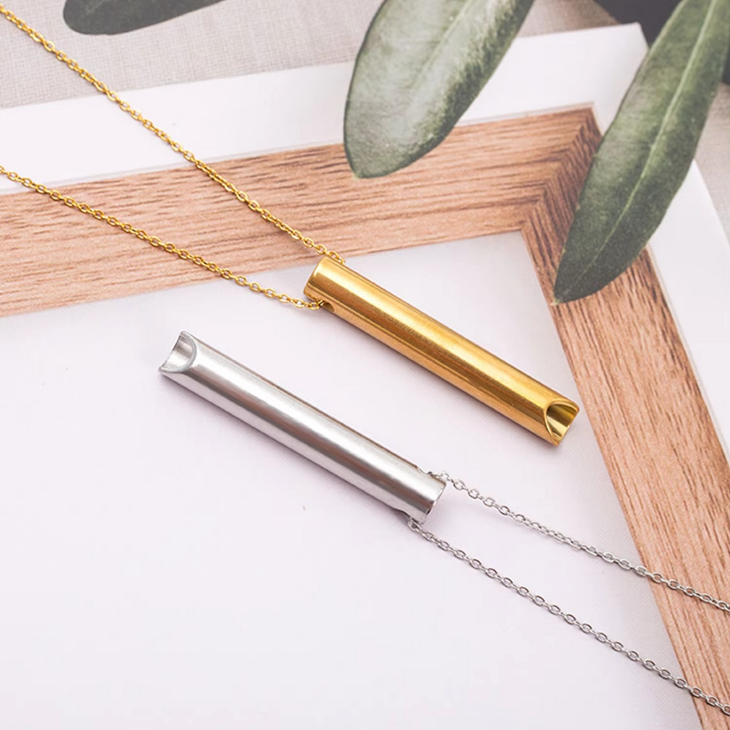 Norvo | Mindful Pustesmykke for Avslapning og Angstdemping