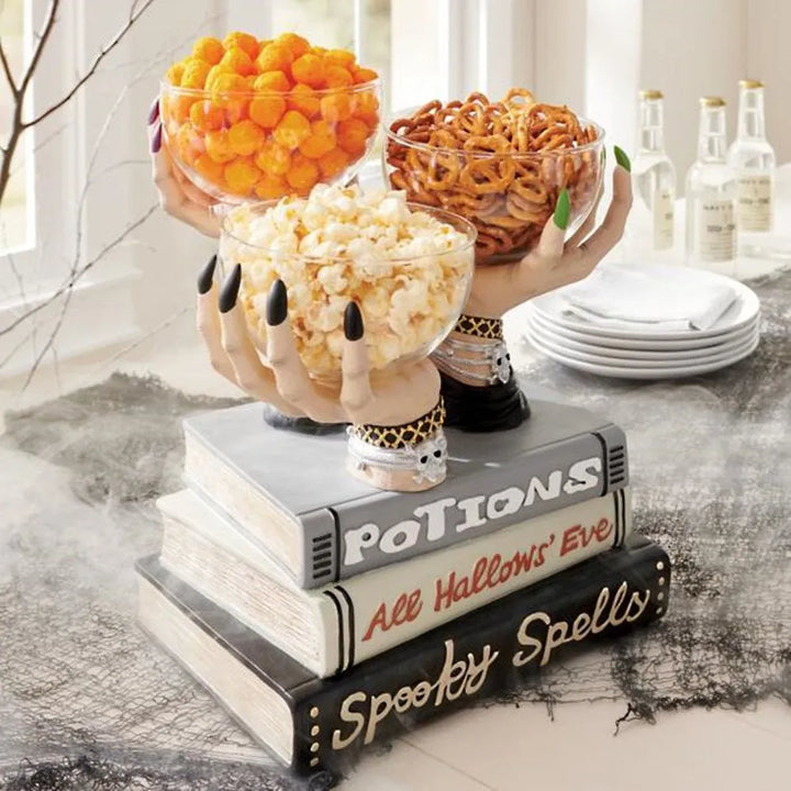 Norvo | Witch Hand Vintage Resin Party Snack Holder