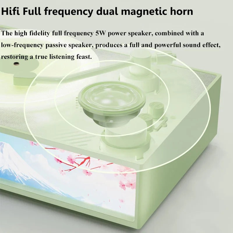 Norvo | Vintage Design & LED Stemningsbelysning Trådløs Aromaterapi Høyttaler