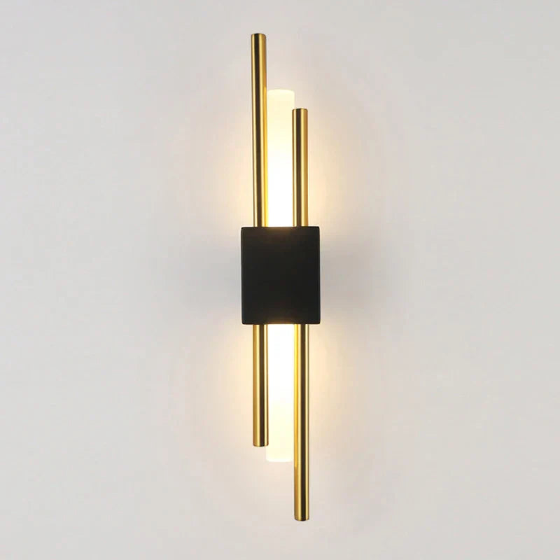 Norvo | Moderne LED Vegglampe: Innendørsbelysning for Hjem, Soverom, Nattbord, Stue, Hotell og Gangdekorasjon