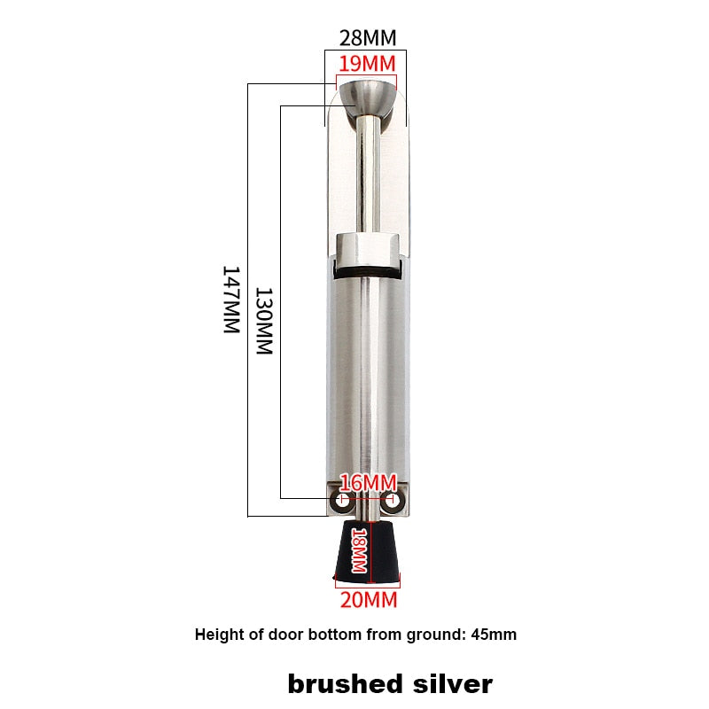 Norvo | Telescopisk Justerbar Tungduty Dørstopper