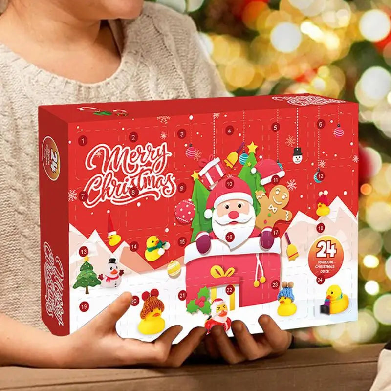 Norvo | DuckMagic – Adventskalender 2025 med 24 Gummiganer – Juleutgave