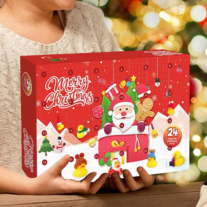 Norvo | DuckMagic – Adventskalender 2025 med 24 Gummiganer – Juleutgave