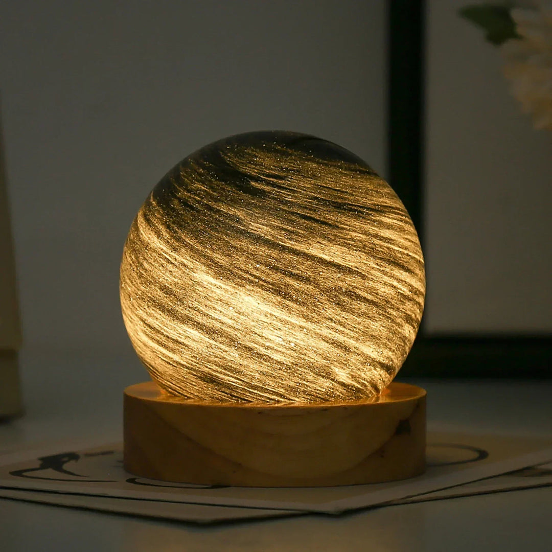Norvo | CosmicGlow - Mini nattlamper 3D - soldekorasjon LED - galakse stemning