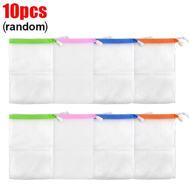 Norvo | 10Pcs Hengende Såpeorganisator Nettpose