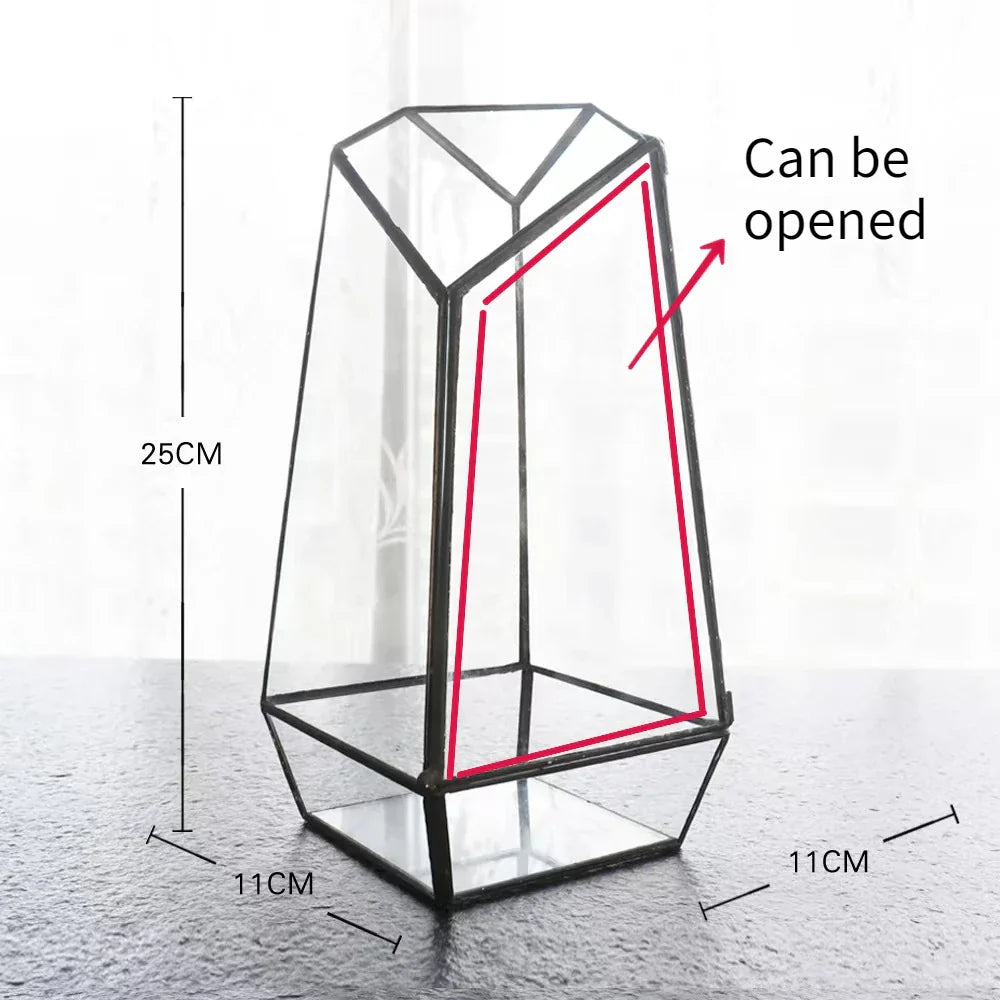 Moderne Geometriske Natur-Inspirerte Botaniske Terrarium | Norvo