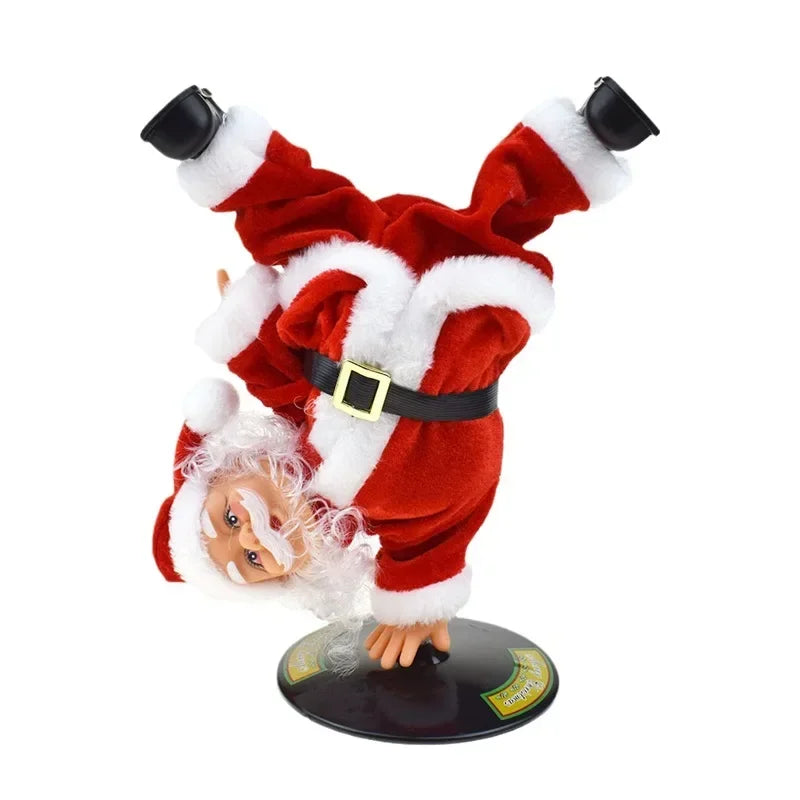 Norvo | Breakdancing Santa Dynamisk Julefigurine