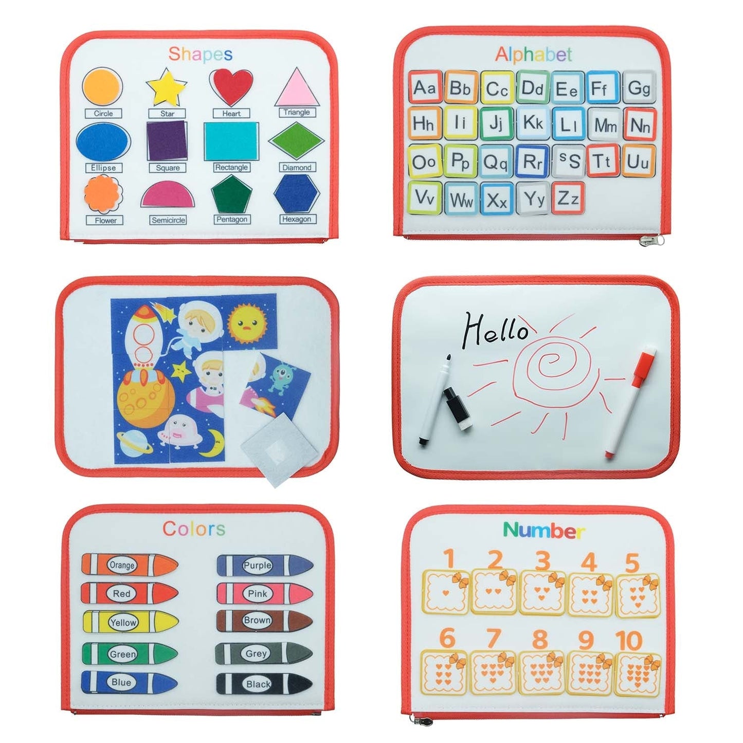 Norvo | Småbarn Aktivitetsboard | Lek Moro og Læring - Montessori Leker