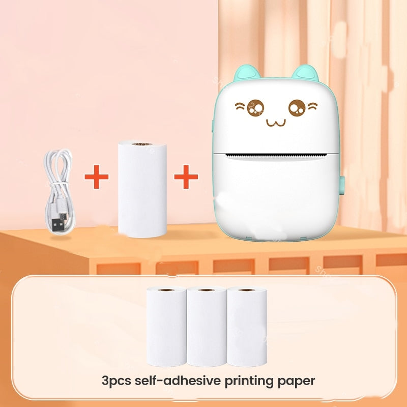 Norvo | Mini Kat Termisk Bluetooth Etiket Skriver