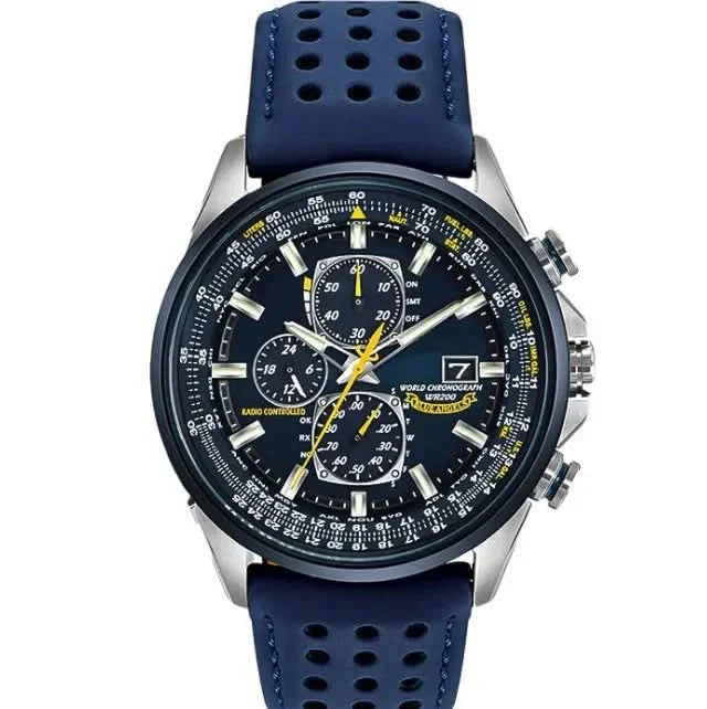 Norvo | Herre's Rustfritt Stål Chronograph Klokke med Kalender