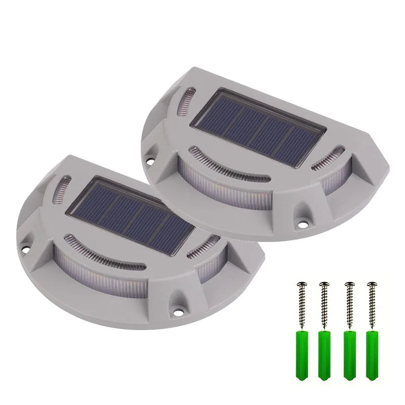 Norvo | Lumivance Soltrinnlys 2-i-1 | Varmehvit & Kaldhvit | Vanntett IP65 | For Uteområder, Trapper, Stier & Innkjørsler