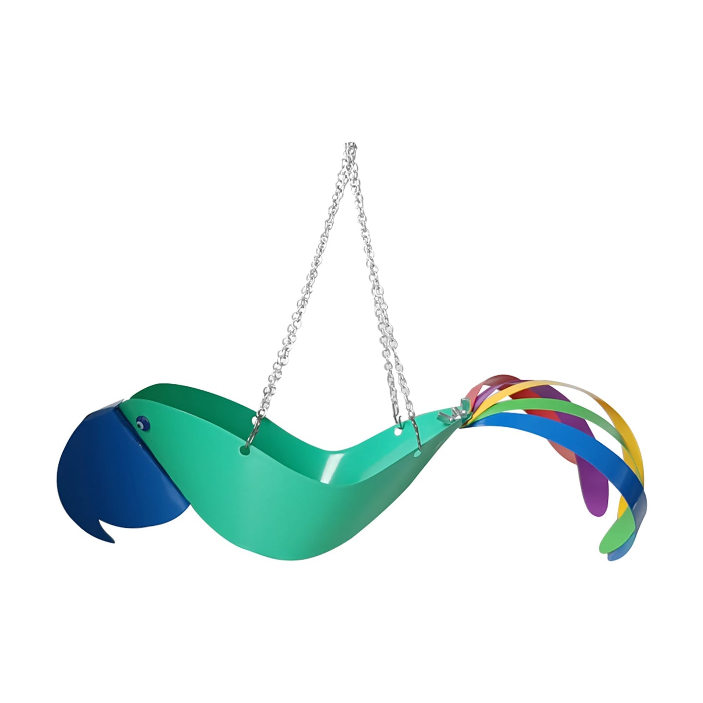 Norvo | Fargerik hengende plantekasse i kyllingdesign – dekorativ blomsterkrok til hagen