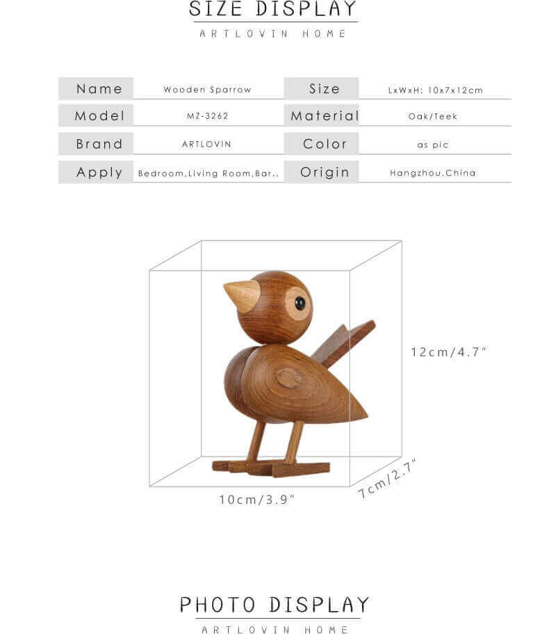 Norvo | En liten fugl sa meg, nordisk treornament