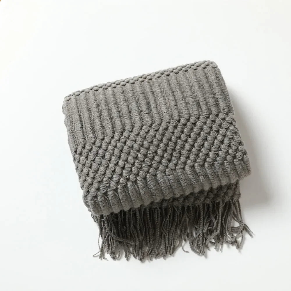 Norvo | Nordic Style Dick Strikket Teppe