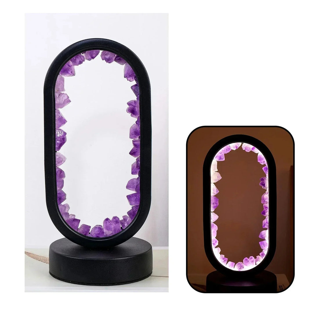 Améthystique – Elegant Naturlig Krystallbelysning Norvo