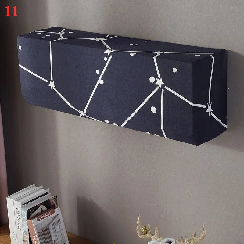 Norvo | Polar Fleece Klimaanlegg dekning: Veggmontert anti-støv beskyttelse, lett å rengjøre polyester AC dekning for husholdningsbruk