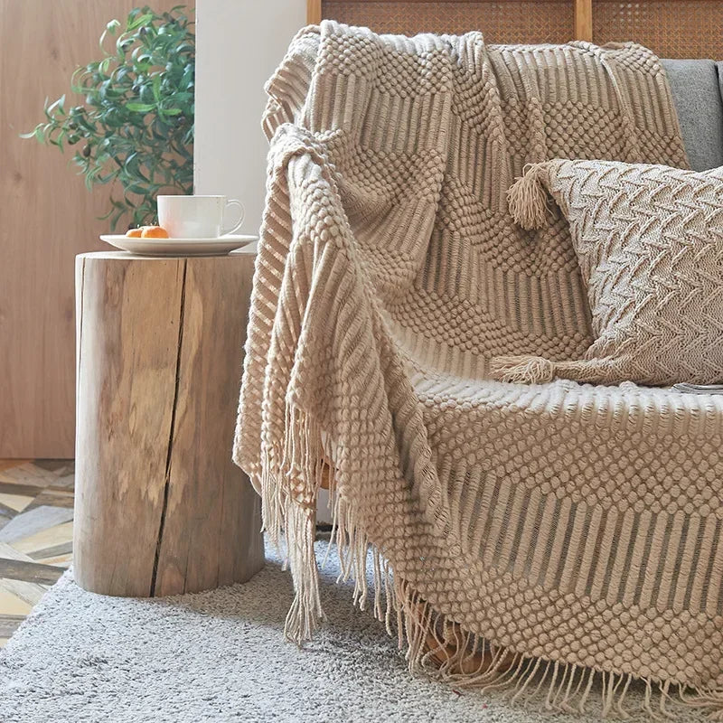 Norvo | Nordic Style Dick Strikket Teppe