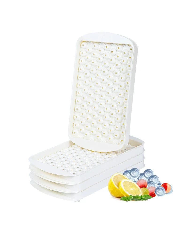 Norvo | Mini-isterningskopp | 104 hull Rund isballform | Lite knust for å kjøle Bar Cocktail Whiskey drikke | Kaffe Juice kjøkkenverktøy