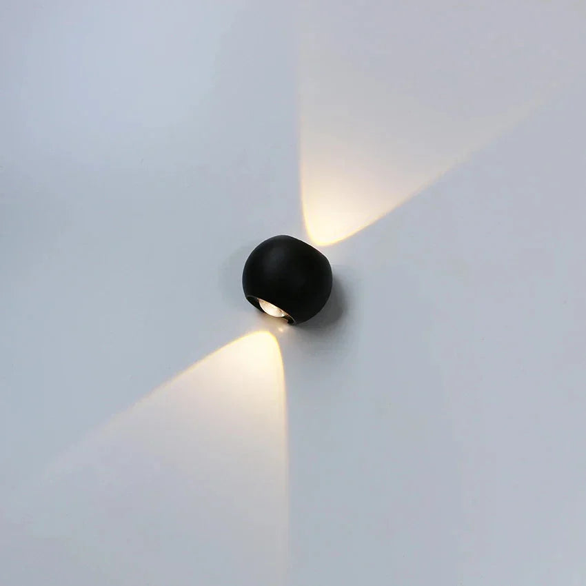 SolarGlow - 6W Vegglampe for Utendørs Norvo