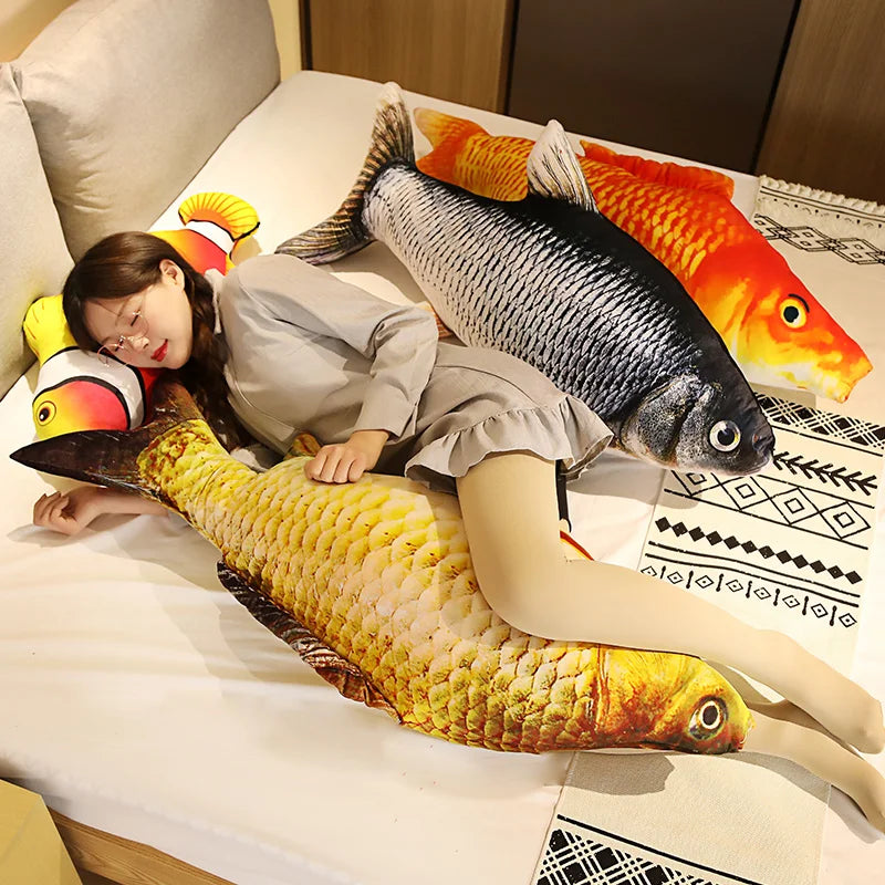 Norvo | Giant Fish Plush Realistiskpute
