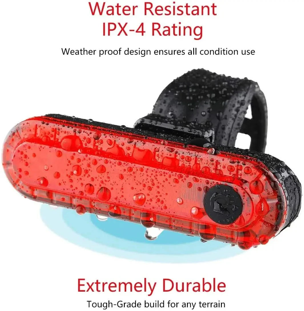 Norvo | RearSafe – USB Oppladbart Sykkel Baklys for Maksimal Sikkerhet