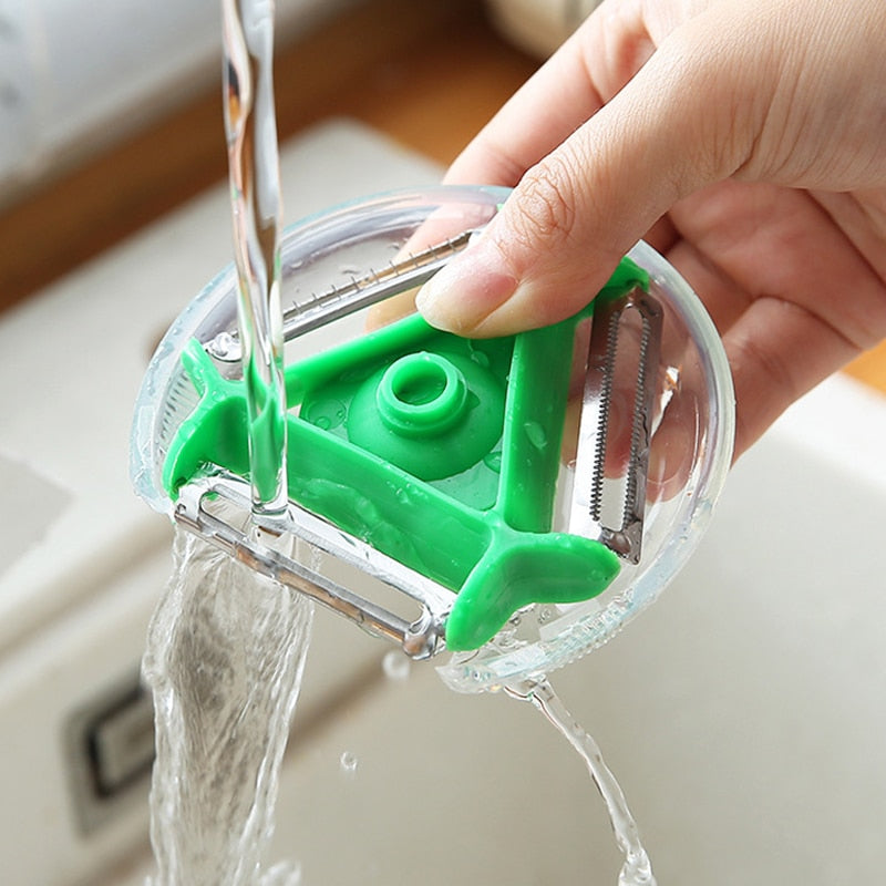 Norvo | 3i1 Rustfritt Stål Magisk Skreller