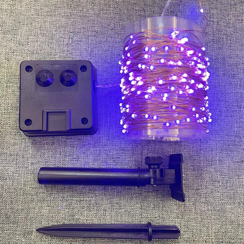 Norvo | Fortryllet Solar LED Hagebelysning – Kobbertråd