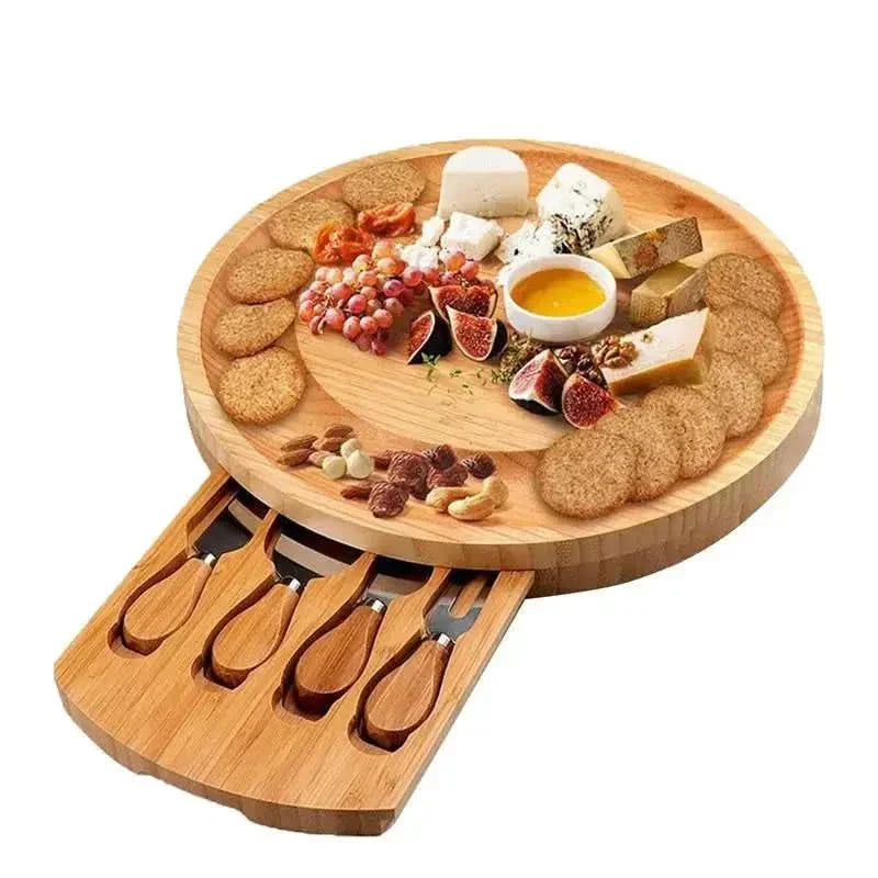 Norvo | CheeseMate – Rund Bambus Ostebrett