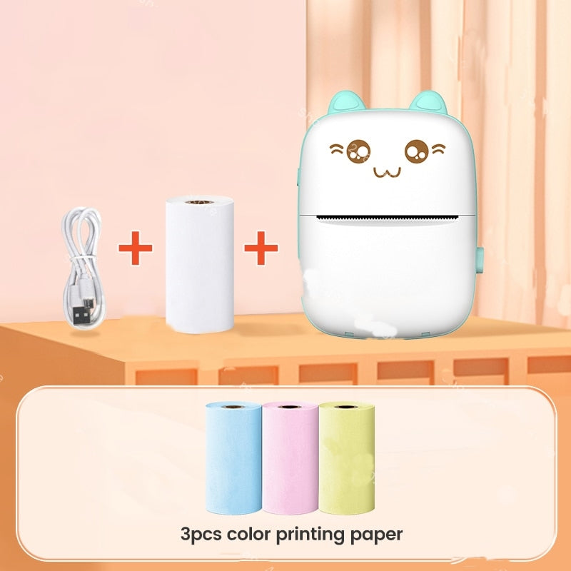 Norvo | Mini Kat Termisk Bluetooth Etiket Skriver