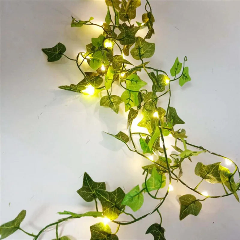 Norvo | Kunstige vinplanter med LED-lamper for oppheng