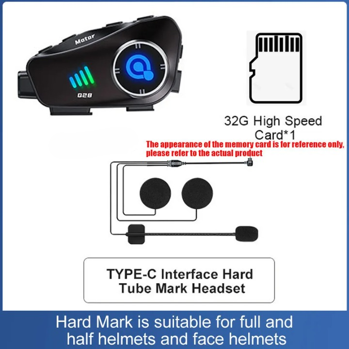 Norvo | Bluetooth Motorsykkelhjelm Kamera 1080P HD Vanntett – ApexRide