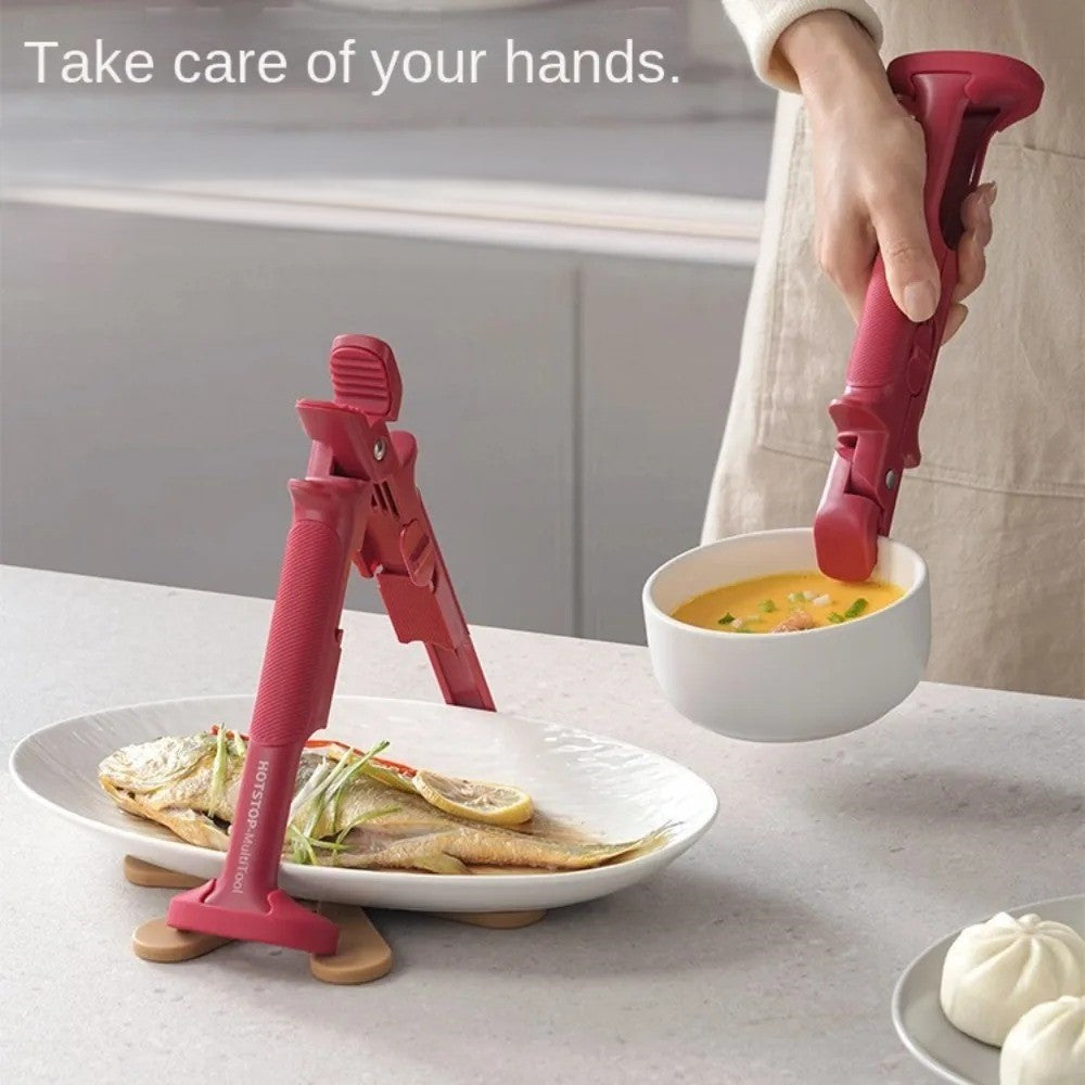 Norvo | 2i1 Anti-Sprut Sikker Grip Bolleholder