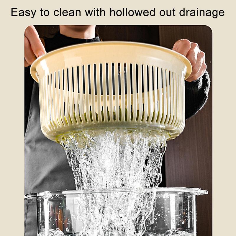 Norvo | Manuell Spin Grønnsaksdreneringskurv