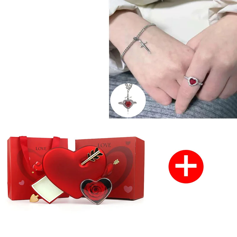 Norvo | Amour Hjerte Smykker Gaveeske