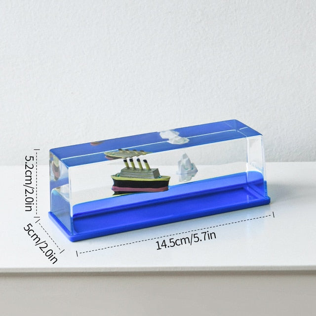 Norvo | Cruise Ship Drift Glass Bottle