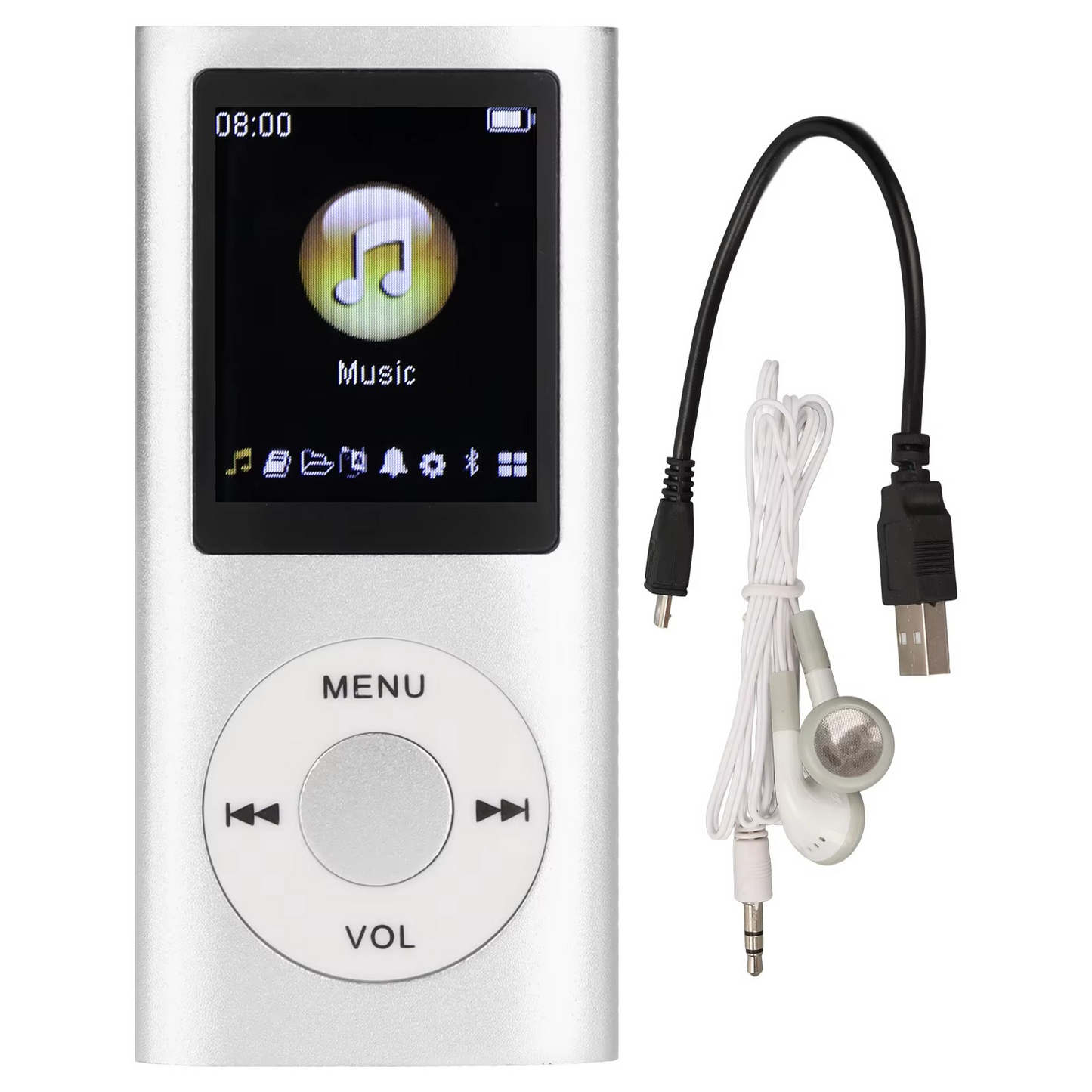 Norvo | Kompakt høyoppløselig 1.8" LCD MP3-spiller