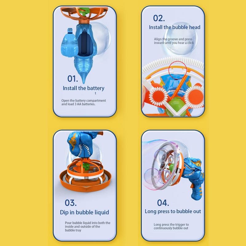 Norvo | Barne Dinosaur Boblemaskin