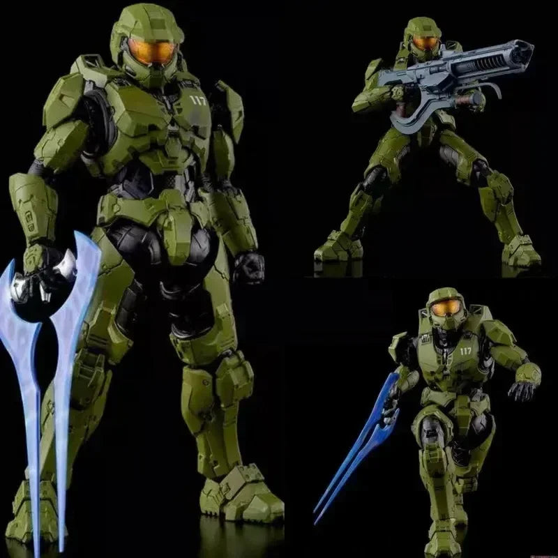 Norvo | 18cm Halo Infinite Master Chief Mjolnir Mk Vi 1/12 skala 17.5cm 6" actionfigur Re:edit Gen.3 117 Ko's 1000 modelldukker leker