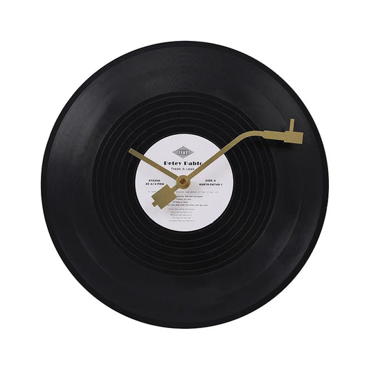 Norvo | Musikalisk Vinyl Plakatveggklokke