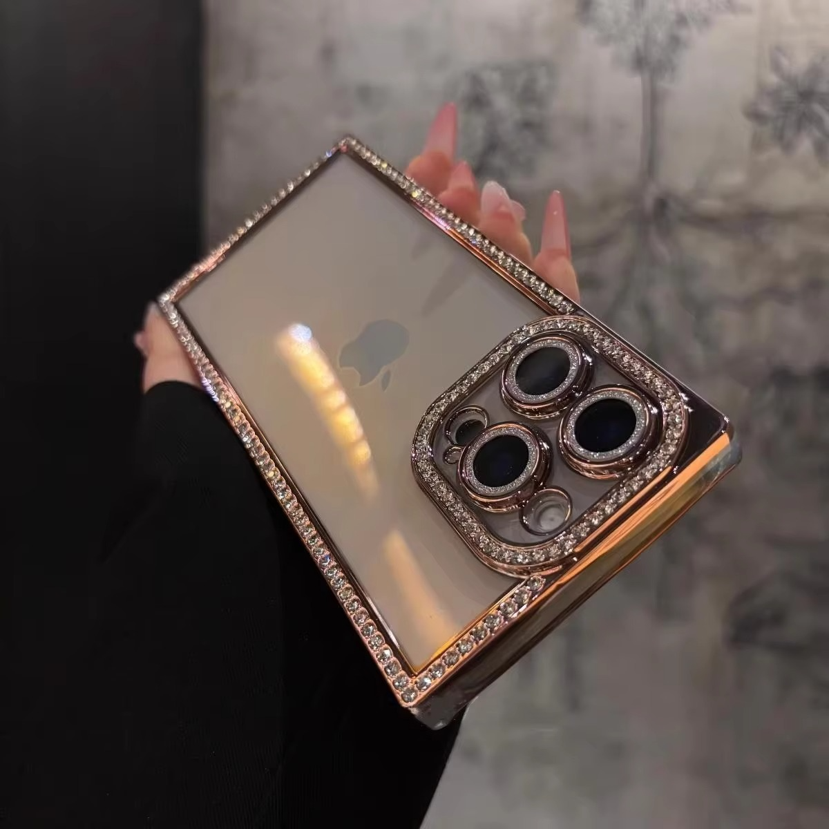 Norvo | Diamond Rhinestone Luxury iPhone-deksel