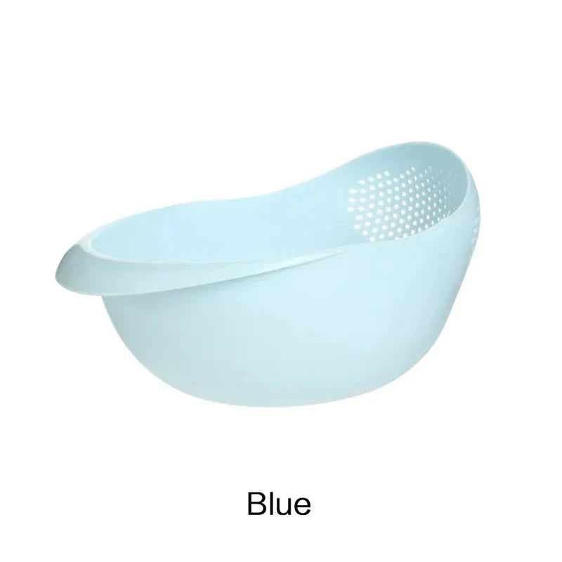 Norvo | KlarSieb Multifunctional Strainer | Travel Strainer & Draining Basket | For Fruits, Vegetables & Rice | Ergonomisk Design