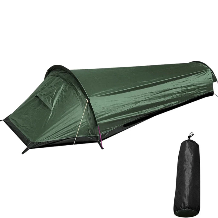 Norvo | Trekvento SoloShield Ultralett Enkeltelt | Vanntett & Vindstøtende | Med Aluminiumstenger & Lagringspose | For Fotturer, Turer & Camping