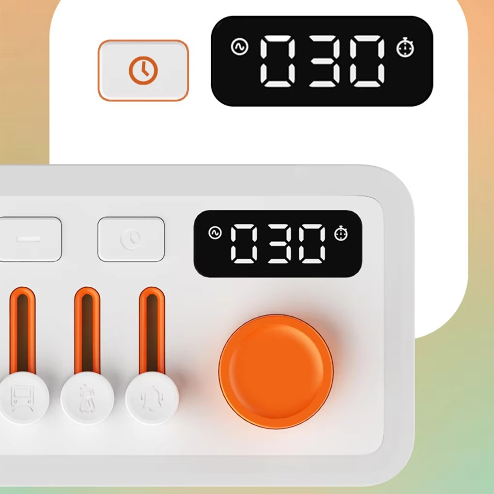 Norvo | Smart Sleep Sound Machine med RGB Nattlys og Bluetooth Høyttaler