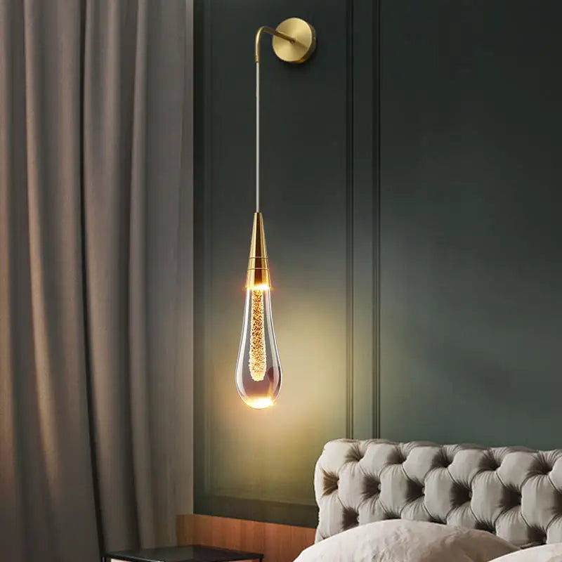 Norvo | CrystalDrop LED Dekorativ Belysning | Tidløst Design | Elegant Belysning for Hjemmet